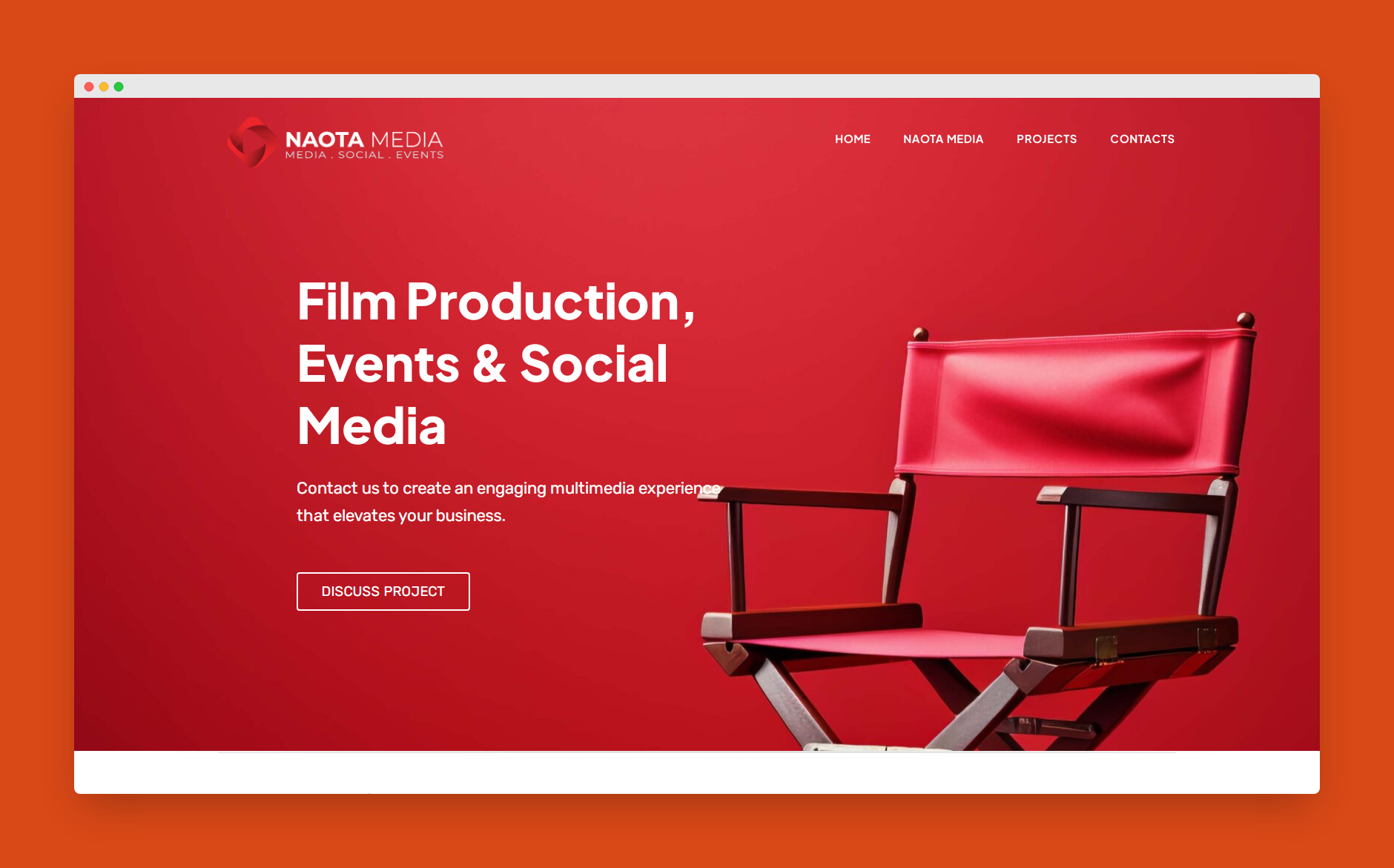 Naota Media Website