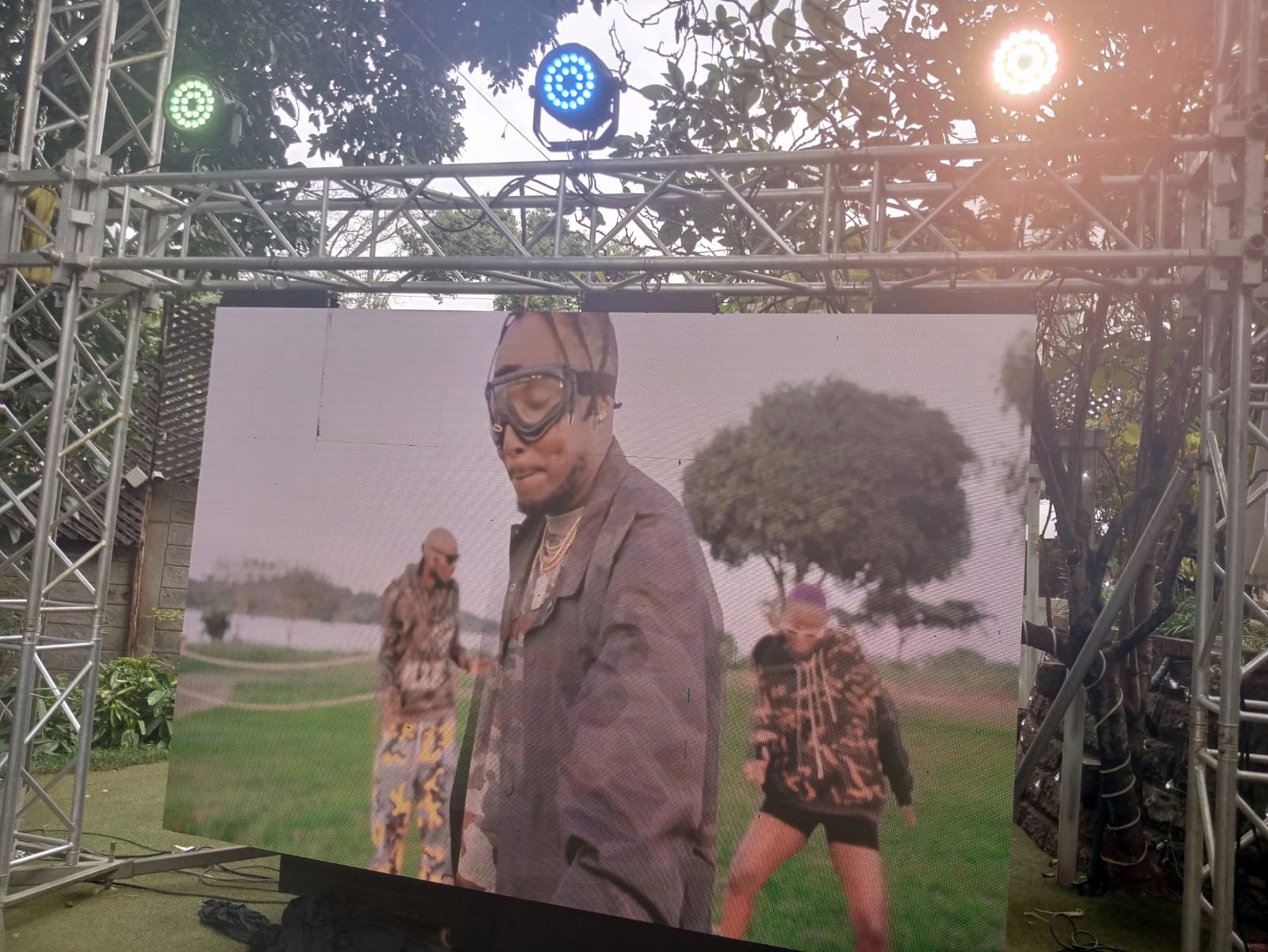 event setup outdoor nairobi