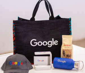 Google Event Swag