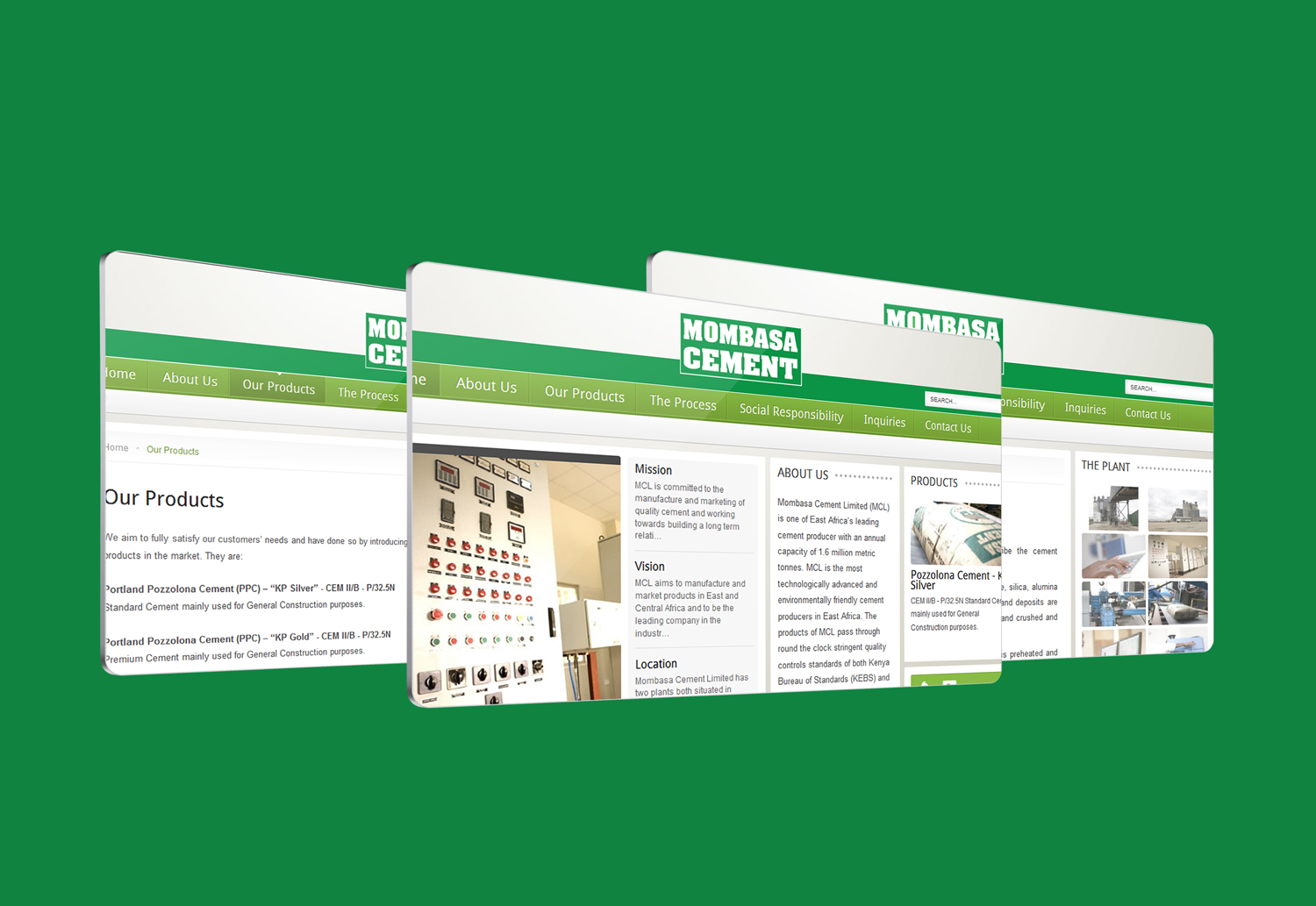 Mombasa Cement Website