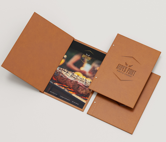 Restaurant Menu Branding